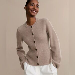NWT Jenni Kayne Cooper Cardigan in Taupe